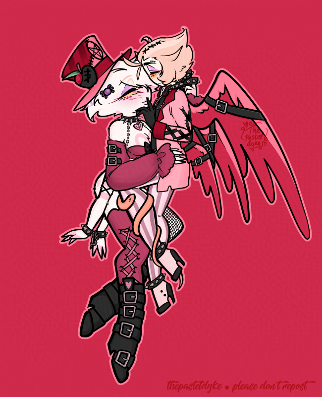 The same image as above, but pink.