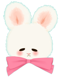 white plush stuffed teddy bear head with a pink bow